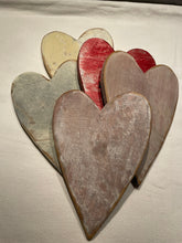 Load image into Gallery viewer, Wooden Hearts