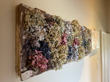 Load image into Gallery viewer, Dried Hydrangea window frames