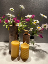Load image into Gallery viewer, Beeswax Pillar Candles- Plain