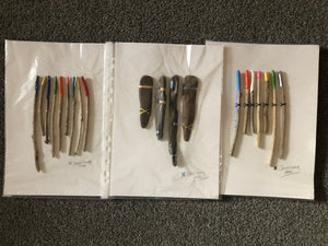 Dipped Dritfwood Art