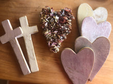 Load image into Gallery viewer, Wooden Hearts
