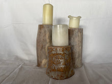 Load image into Gallery viewer, Recycled Manuka Candlesticks
