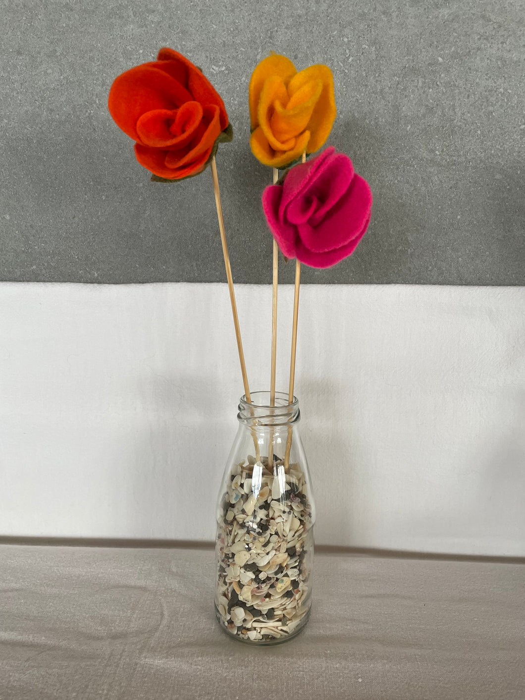 Felt Roses