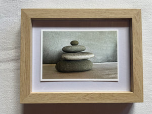 Postcard Print - stack of stones